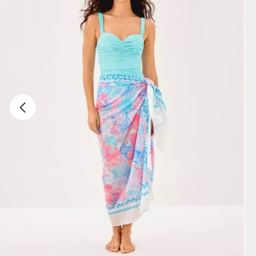 $68 Lilly Pulitzer Pareo. One Size Color: Multi Roar Of The Seas